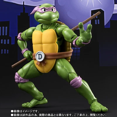 DONATELLO TEENAGE MUTANT NINJA TURTLES Tartarughe Ninja S.H.Figuarts Bandai 15Cm - Immagine 1 di 3