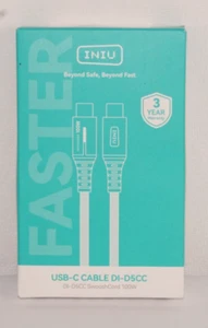 INIU USB C Kabel 100W 2m Schnellladekabel USB C auf USB C Kabel Neu - Bild 1 von 2