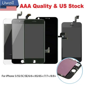 For iPhone LCD Screen Replacement Digitizer Assembly For 5s Se 6s Plus 7 8 Plus - Picture 1 of 133