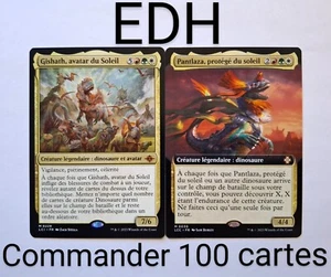 MTG Commander deck Gishath / Pantlaza Protégé du Soleil 100 Cartes Magic EDH - Zdjęcie 1 z 9