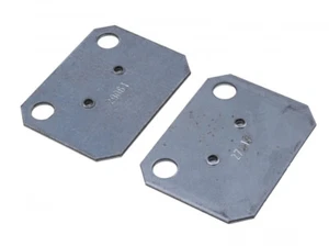Meta Clip Ausgleichsplatten für Einfachklemmfuß verzinkt Unterlegbleche 2 mm - Bild 1 von 4