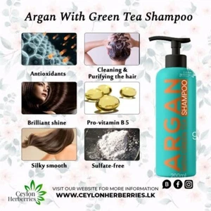 200ml Herbal Essences Argan With Green Tea Shampoo - Picture 1 of 1