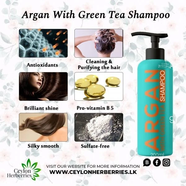 200ml Herbal Essences Argan With Green Tea Shampoo - Image 1 of 1