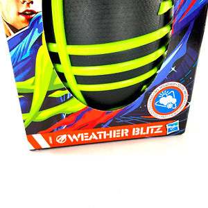 Nerf Weather Blitz Football Black and Neon Green New in Box By Hasbro