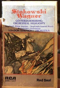 Stokowski / Wagner RCA Cassette Rate Early Cardboard Case - Picture 1 of 5
