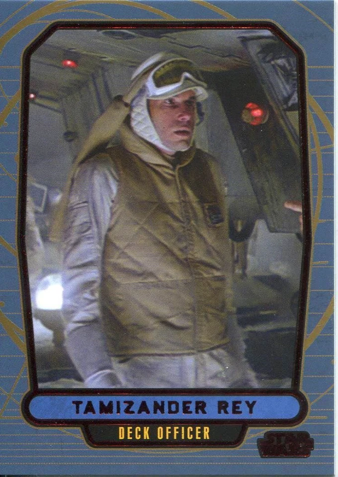 Star Wars Galactic Files 2 Red Parallel Base Card #497 Tamizander Rey - Image 1 of 1