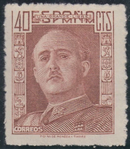 Espagne 953 1942 GÉNÉRAL FRANCO MNH - Picture 1 of 1