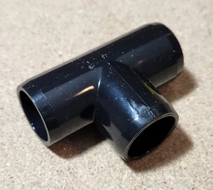 Formufit - 1/2 Zoll T-Stück Möbelqualität PVC Winkelverschraubung - schwarz (10er Pack) - Bild 1 von 1