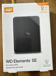 Almacenamiento portátil Western Digital Elements SE 2 TB (WDBEPK0020BBK-WESN) - Imagen 1 de 10