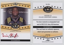 2013 Leaf US Army All-American Bowl Tour Red Ink /10 Tim Kimbrough #TA-TK1 Auto