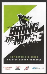 ¡Horario de hockey Edmonton Oil Kings WHL 2017-18!¡!! Boletos de grupo - Imagen 1 de 1
