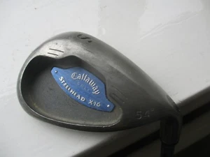 Callaway Steelhead X-16 Sand Wedge Ladies Flex UL 45 RH Graphite 54° Golf Club - Picture 1 of 15