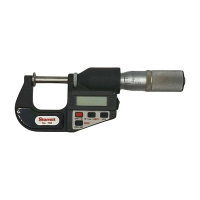 Micrómetro de disco Starrett 756.1FL-1 0-1" Foto 1 de 4