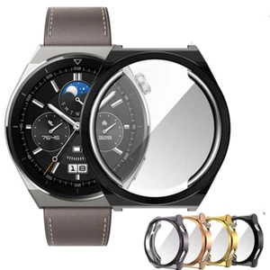 Schutzhülle Full Cover Case für Huawei Watch GT 3 Pro 43mm/46mm Screen Protector - Afbeelding 1 van 11