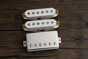 Tonerider Alnico 2 HSS Pickup Set - Sinistro / Nichel - Foto 1 di 1