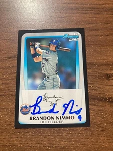 Autograph Signed Autographed Brandon Nimmo Mets - Picture 1 of 1