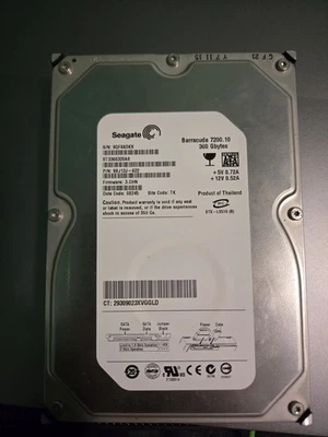 360 GB SATA Seagate Barracuda 7200.10 ST3360320AS - Image 1 of 2