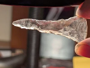 CLEAR OBSIDIAN PERFECT AND COMPLETE DRILL FOUND IN INYO CO. CA. - Picture 1 of 9