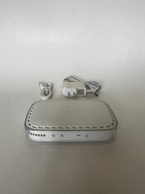 Netgear DM111PSPv2 ADSL2+ Modem with Power Adapter and Ethernet Cable - Image 1 of 4