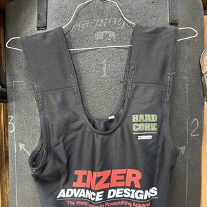 Inzer Hardcore Squat Suit SIZE 34 Black - Picture 1 of 10