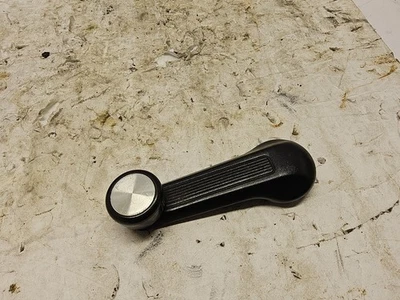 Honda Acura Handle Manual Crank Door Window Glass Inside Knob Black #1 #R3-4 - Image 1 of 4