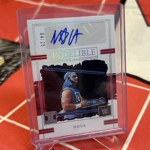 2023 Panini Impeccable WWE Wrestling #IN-NVA Nova /25 Indelible Ink Auto Legends - Picture 1 of 3
