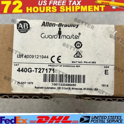 NEW 440G-T27171 ALLEN BRADLEY Guard Locking Switch,TLS-GD2: TLS-1 GD2 24V ac/dc - Image 1 of 4