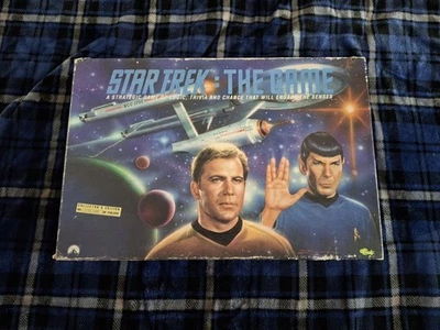 Star Trek: The Game 1992 коллекционное издание настольная игра новая открытая коробка неиспользованная  - Изображение 1 из 4