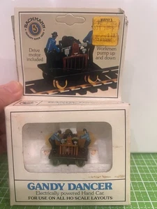 Bachmann Gandy Dancer Electronically Powered HO Scale Hand Car 46-1202 - Read - Picture 1 of 8