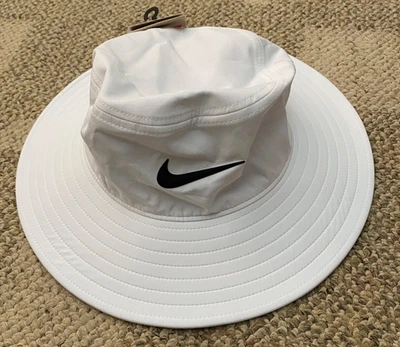 Nike Apex Bucket Hat Sun Protection Large Brim HJ7158-100 Adult Size Large - Image 1 of 4