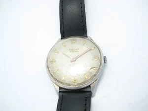 Vintage Cauny Prima Mens 37mm Watch - Not Working Parts Repair - Picture 1 of 13