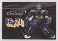 2006-07 Card Cabinet SHL Elitset in the Crease Stefan Liv #5 Rookie RC