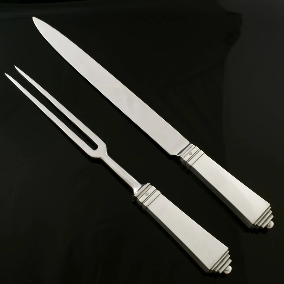 Juego de talla de plata Georg Jensen - Pirámide/Pirámide - NUEVO Foto 1 de 1