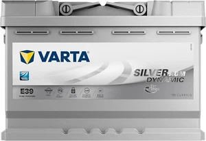 BATTERIA VARTA E39 AGM START-STOP PLUS 70AH 760A POLO + DX AUDI VW - Imagen 1 de 11