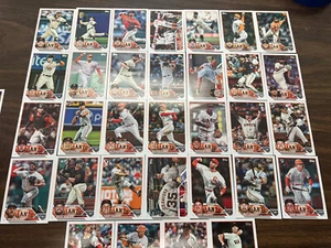 2023 Topps San Francisco Giants Team Set Series 1 2 & Update 32 Cards-Bailey RC - Picture 1 of 1