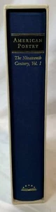 American Poetry: the Nineteenth Century Vol. 1, Library of America 1993 HCSC 1st - Picture 1 of 6