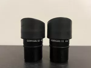 Olympus GSWH 10X Stereo Microscope Eyepiece - Foto 1 di 5