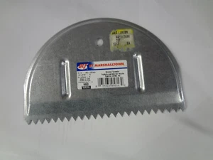QLT By MARSHALLTOWN 980 6-Inch by 4-Inch Notched Spreader Made in USA - Picture 1 of 2