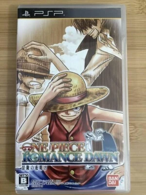 One Piece Romance Dawn Japanese Version PSP SONY Playstationportable 2012 Tested - Image 1 of 4