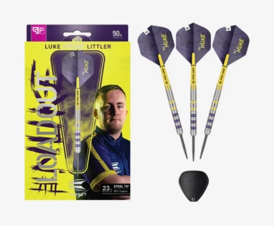 TARGET LUKE LITTLER LOADOUT SP 22 GRAM 90% TUNGSTEN STEEL TIP DARTS 190350