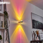 Wohn Schlaf Zimmer Leuchten Farbfilter Magenta Wand Lampen UP Down Flur Strahler