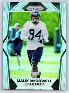 2017 Prizm Malik McDowell Rookie Silver #246 Seahawks - Bild 1 von 2