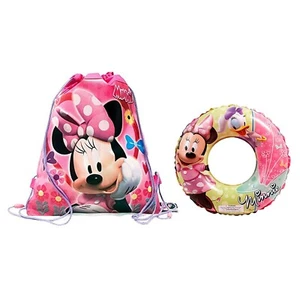 Sac bandoulière Disney Minnie Mouse enfants filles cordon + anneau de natation bonus tube flotteur - Photo 1/6