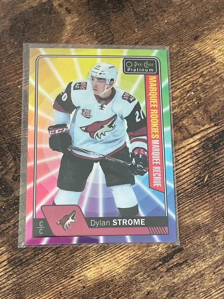2016-17 O-Pee-Chee Platinum Rainbow Color Wheel #166 Dylan Strome Rookie - Image 1 of 1