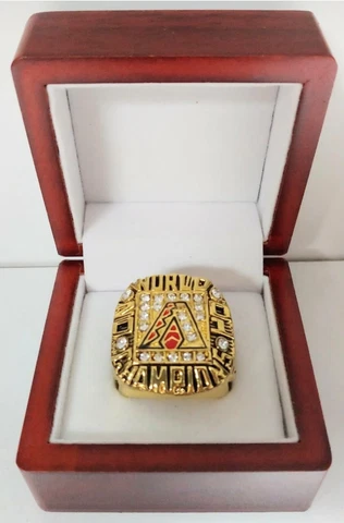 2001 Arizona Diamondbacks World Series Ring & Display Box - RANDY JOHNSON Cover