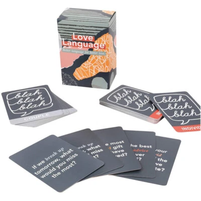 Love Language Card Game-150 Conversation Beginner Question Couple Game - Image 1 of 4
