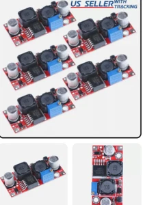 XL6009 DC-DC 3-30 V to 5-35 V Buck Boost Converter MELIFE 5 Pack Adjustable - Picture 1 of 6