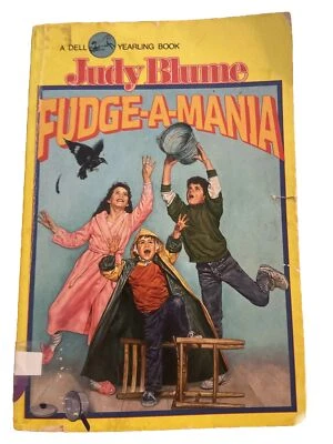 Judy Blume Fudge-A-Mania 1991 Dell Yearling Ed. Young Reader Paperback Vintage Foto 1 de 4
