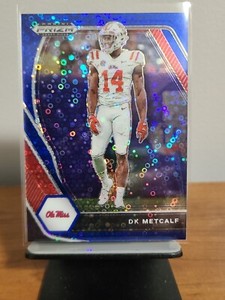 2021 Panini Prizm Draft Picks - Blue Circles Prizm #57 DK Metcalf