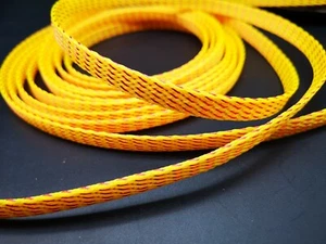 hifi diy audio speaker Cable Braided PET Copper Shield 10mm sleeve  - Picture 1 of 3